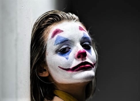 Joker Halloween makeup