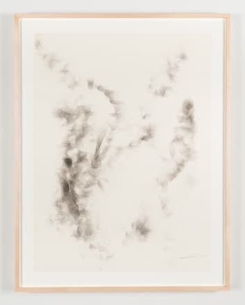 Beth Ames Swartz, Smoke Drawing No. 7, 1976.(Courtesy Scottsdale Fine Arts)