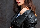 Scottsdale woman black leather jacket