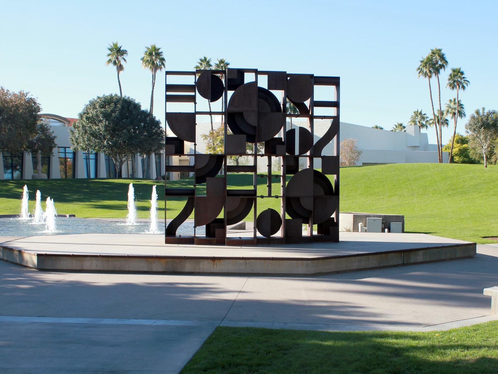 Windows to the West, Louise Nevelson, Scottsdale Mall. (Courtesy Scottsdale Public Arts)