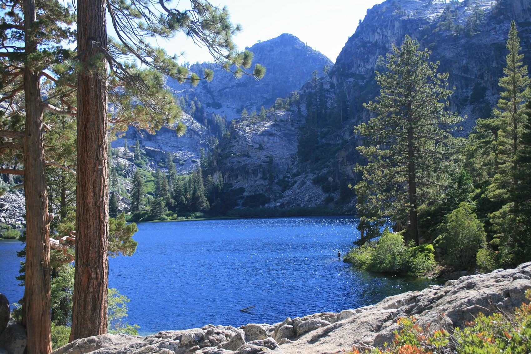 Upper lake near Tahoe